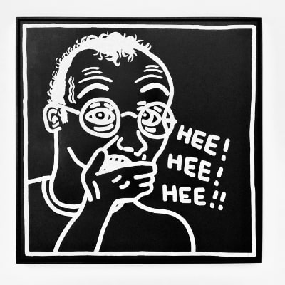 Keith Haring, Kein Titel (Selbstportrait), 1985